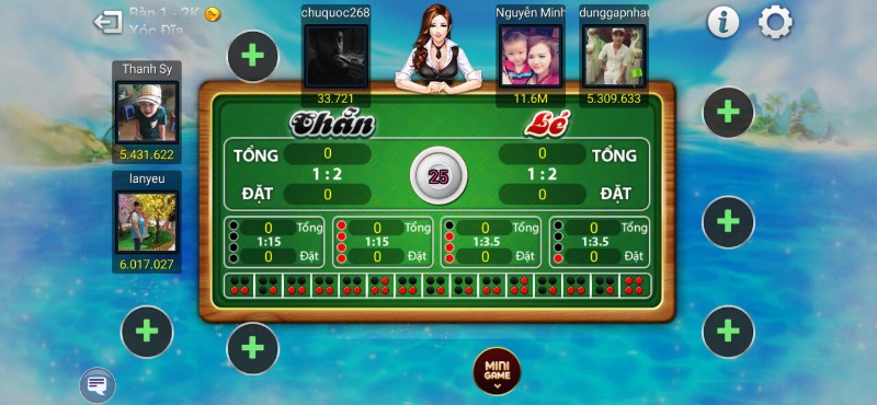 Tham gia chơi game bài chỉ với vài thao tác