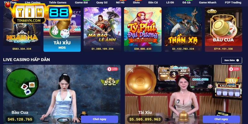 Trải nghiệm giải trí đỉnh cao
